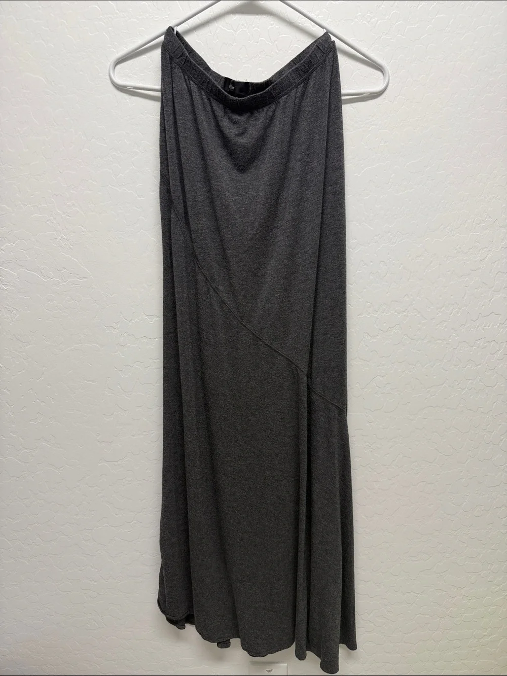 Dark Charcoal Maxi Skirt